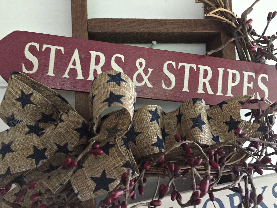 Rustic Home Decor Patriotic Decor Country Home Decor - Etsy