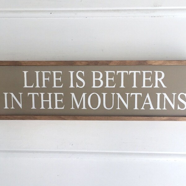 Mountain Home Decor Etsy