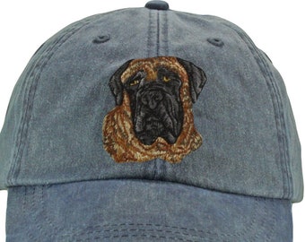 Mastiff hat, embroidered baseball cap, dog lover gift, pet mom cap, dad hat, english mastiff