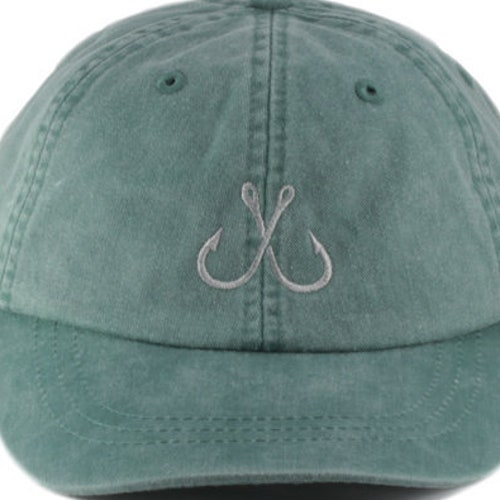 Trout Embroidered Hat Baseball Cap Dad Hat Mom Cap Etsy