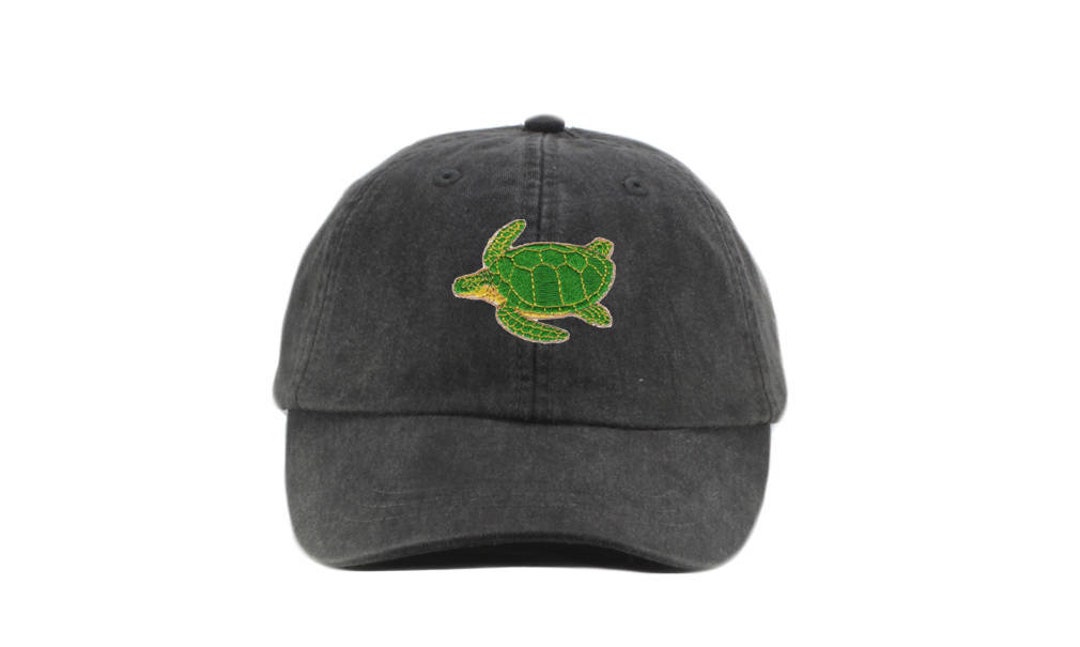 Sea Turtle Embroidered Hat Baseball Cap Dad Hat Mom Cap - Etsy