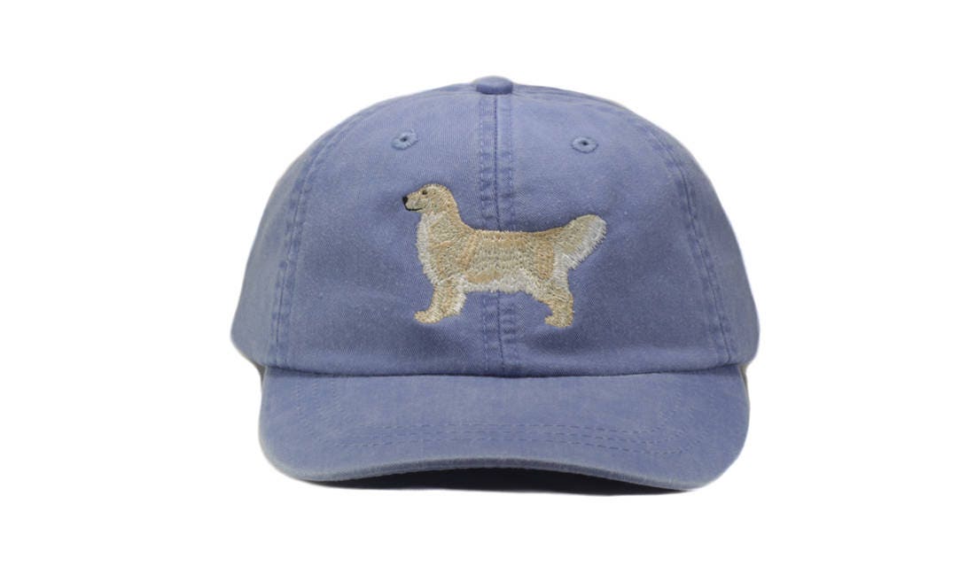 Golden retriever embroidered hat baseball cap dog lover Etsy