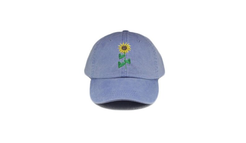 sunflower baseball cap