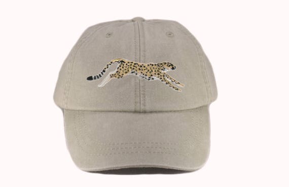 cheetah baseball cap