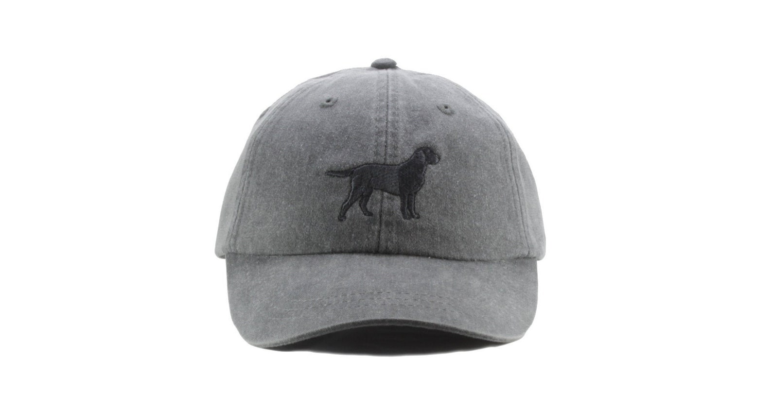 Black Labrador Retriever Embroidered Hat Baseball Cap Dog Etsy