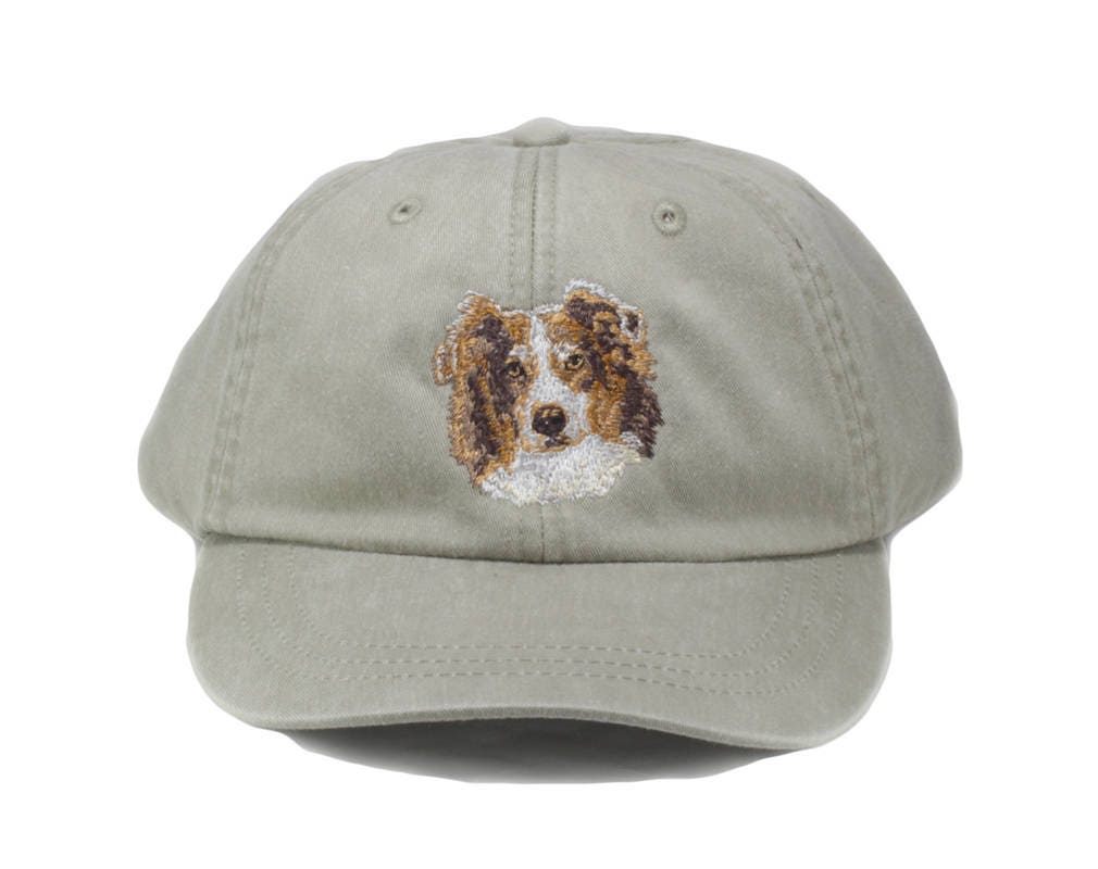 Australian Shepherd embroidered hat baseball cap dog lover Etsy