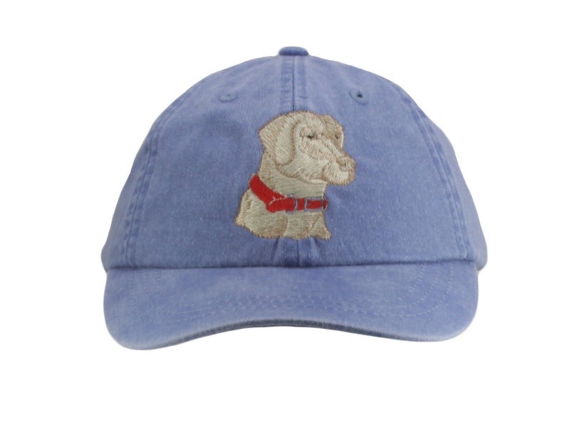 Yellow Labrador Retriever Embroidered Hat Baseball Cap Dog Etsy