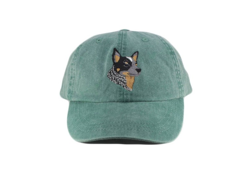 Australian Cattle Dog embroidered hat baseball cap dog lover Etsy