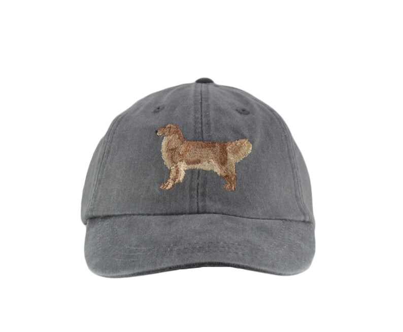 Golden Retriever Embroidered Hat Baseball Cap Dog Lover Etsy