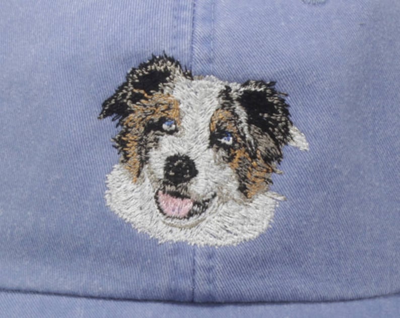 Australian Shepherd embroidered hat baseball cap dog lover Etsy