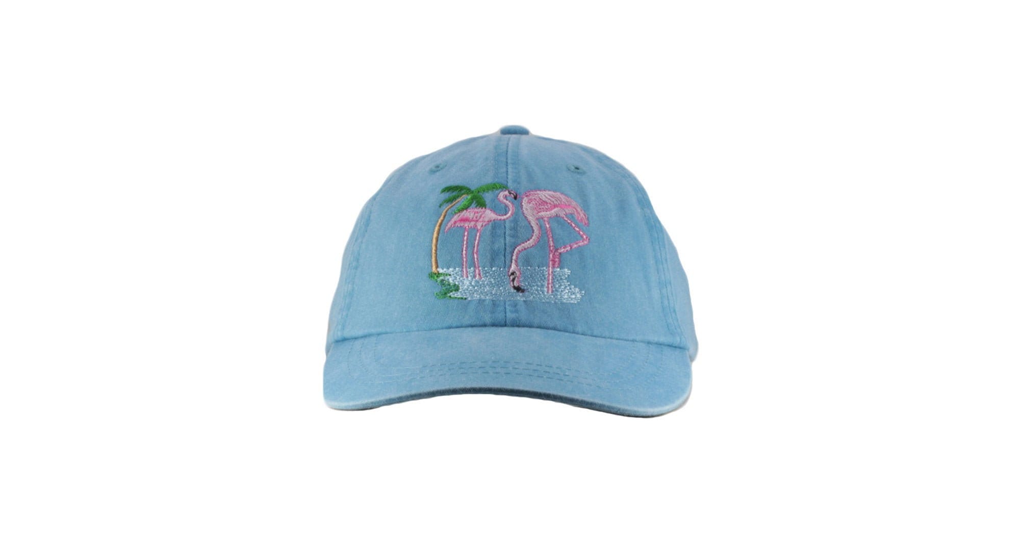 Abybela Embroidery Baseball Cap - Flamingo Design Trucker Hat For Men & Women, Adjustable Dad Hat For Outdoor Lovers