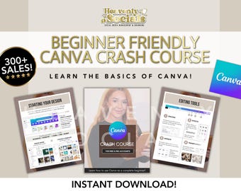 Canva Crash Course: Beginner-Friendly Design Lesson (Digital Download)