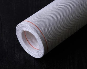 LOWEST PRICE -Zweigart Blank Needlepoint Canvas Mono Deluxe Mesh-13-14-18 by yard rolled-white