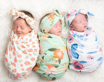 cute baby girl swaddle blankets