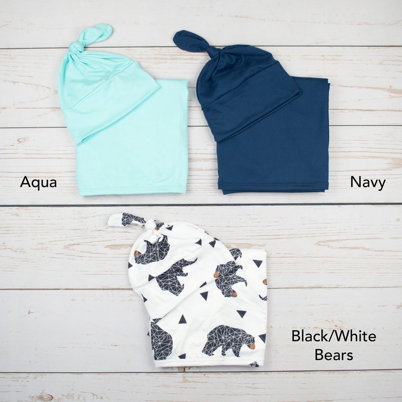 Baby Boy Swaddle Set Newborn Boy Swaddle Set Newborn baby Etsy