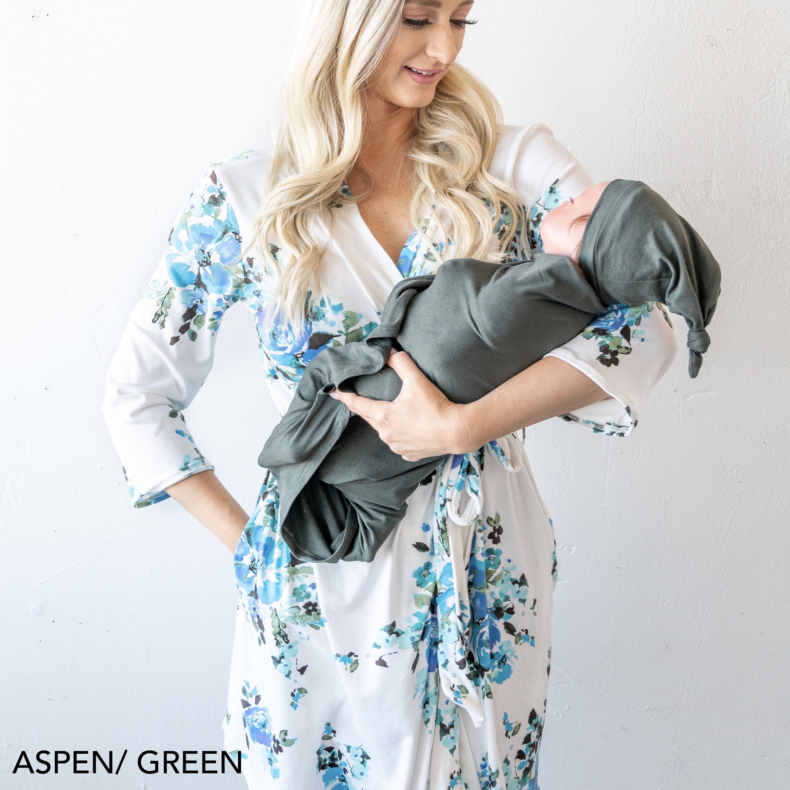Mommy and Me Robe Mommy and Me Mommy Robe and Swaddle Sets Etsy