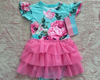 Tutu Bodysuits for Baby Girl | Baby Girl Take Home Outfit - Newborn Tutu Bodysuit Baby Girl Bodysuit Tutu Tulle