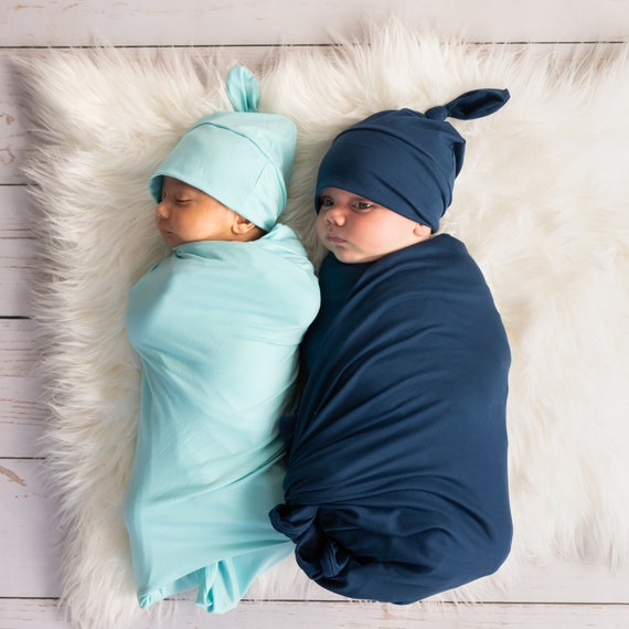newborn baby boy swaddle