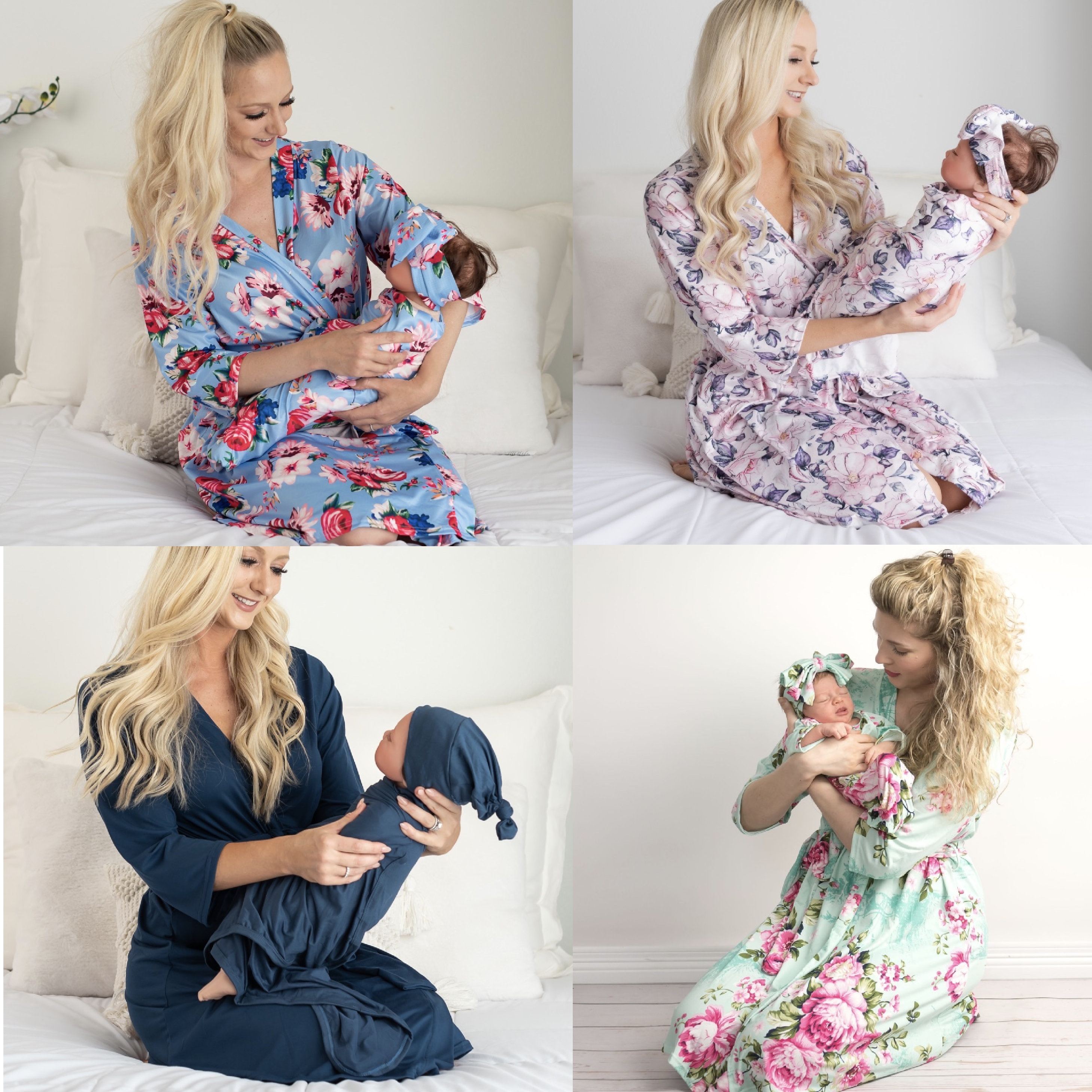 Mom robe and baby swaddle set mom robe and baby swaddle set Etsy