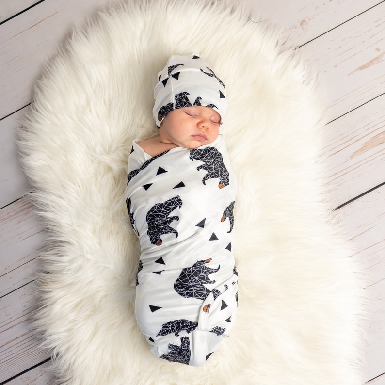 Baby Boy Swaddle Set Newborn Boy Swaddle Set Newborn baby Etsy