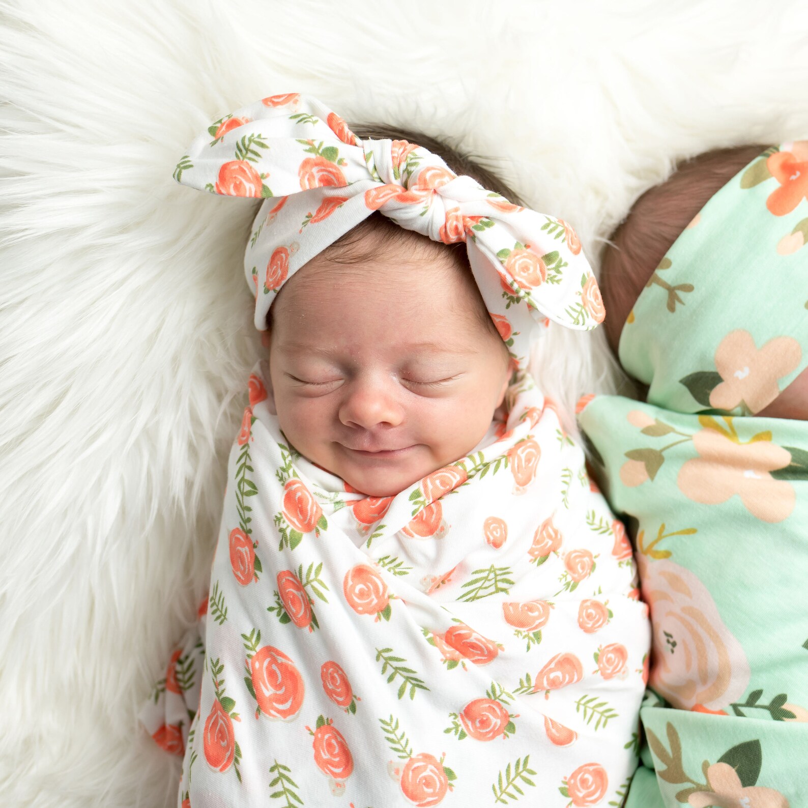 Baby Girl Swaddle Set Newborn Girl Swaddle Set Newborn Baby Etsy Canada