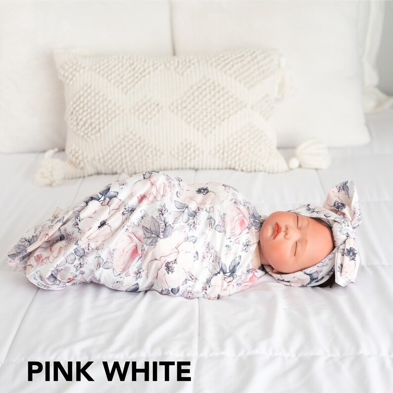 Baby Swaddle Blanket Baby Swaddle Set Baby Swaddle Set Girl Etsy