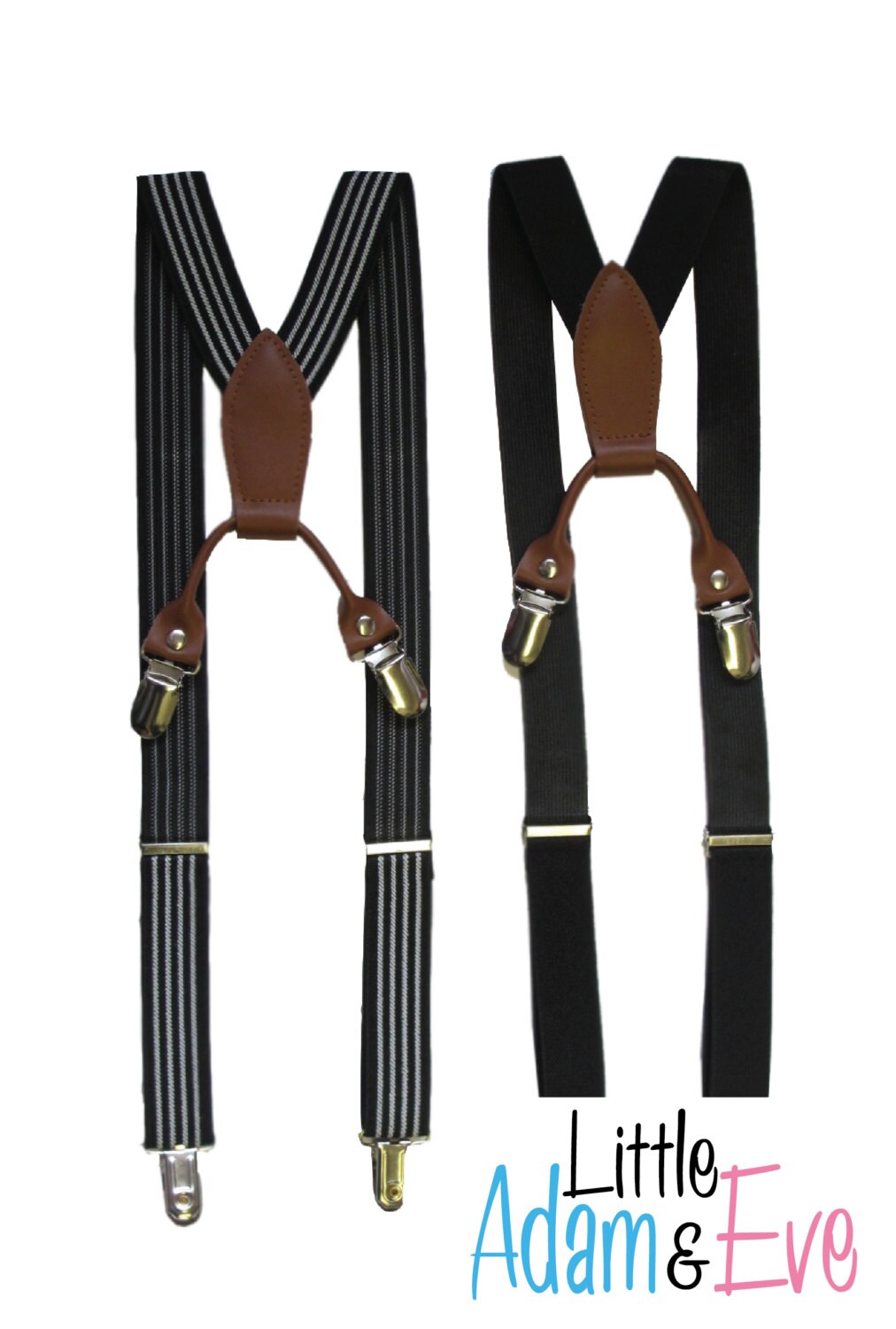 Baby Suspenders Toddler Suspenders Black White Stripped Baby Etsy