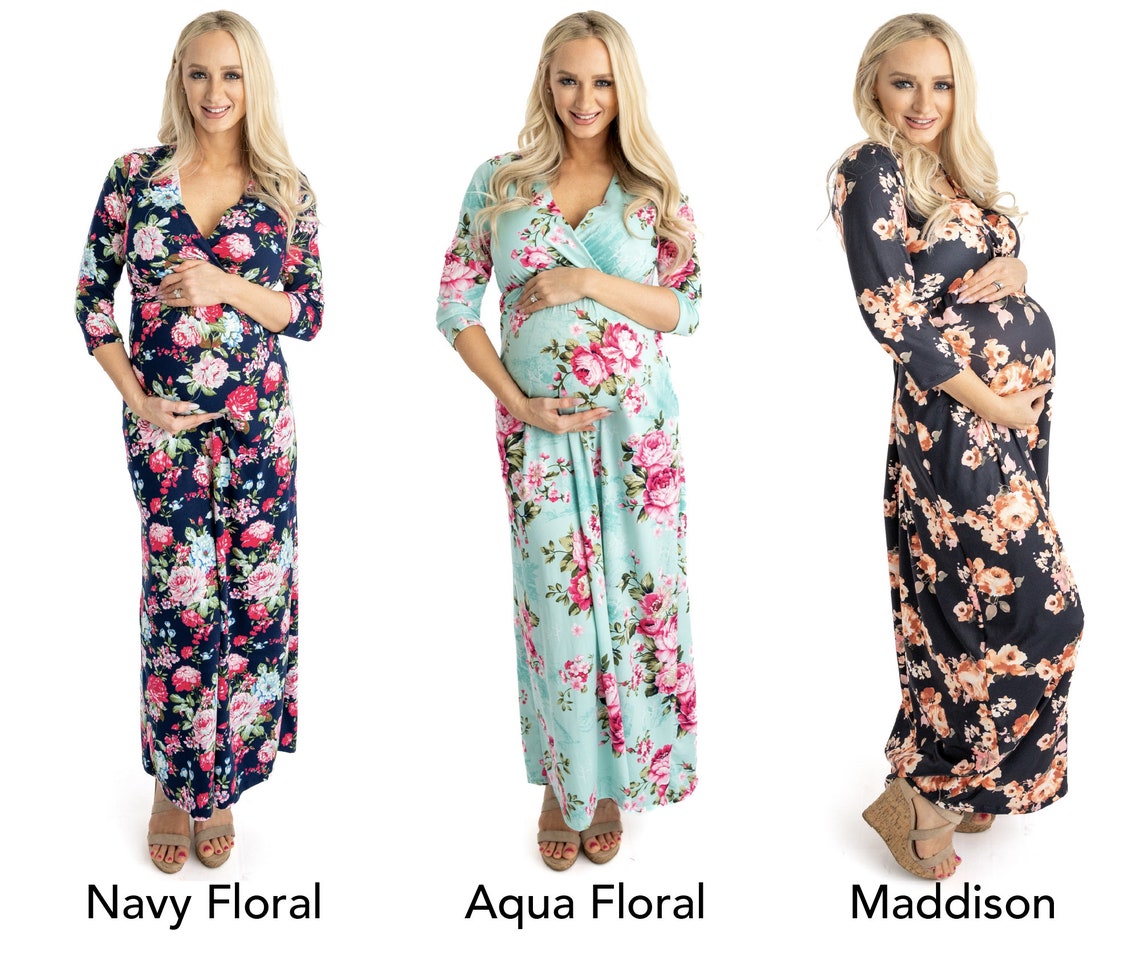 Maternity Photoshoot Dress by Double the Sprinkles Maternity Etsy