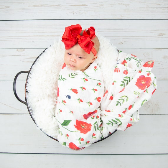 etsy muslin swaddle