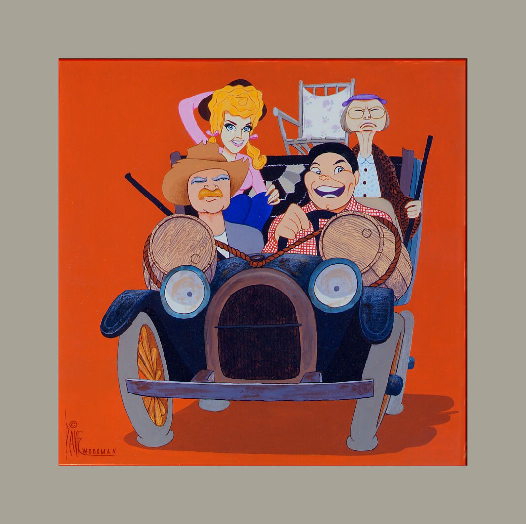 Caricature, The Beverly Hillbillies, Classic Cartoon Characters