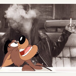 Paula Abdul OPPOSITES ATTRACT original production cel setup