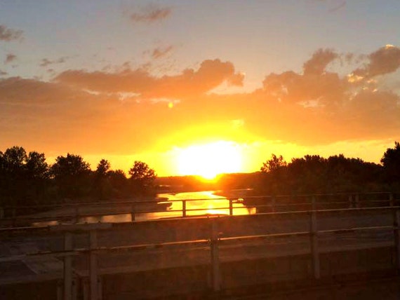 Sunset on the South Platte