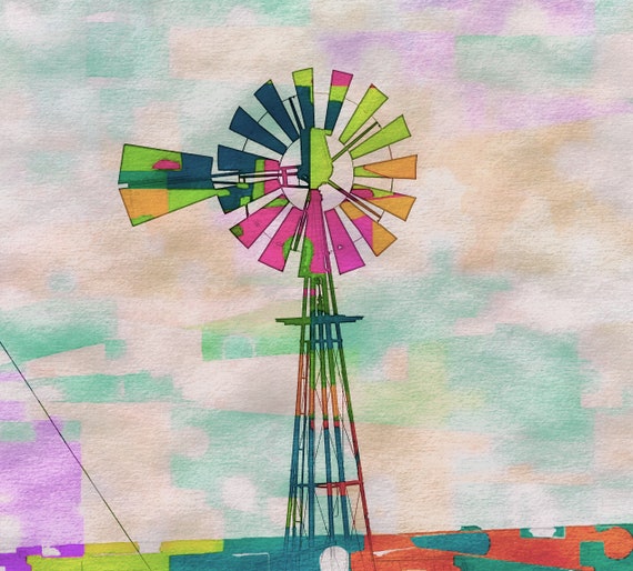Colorful Windmill