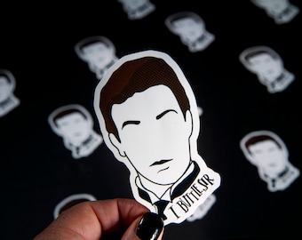 Tim Curry Wadsworth Butler Clue Movie Sticker