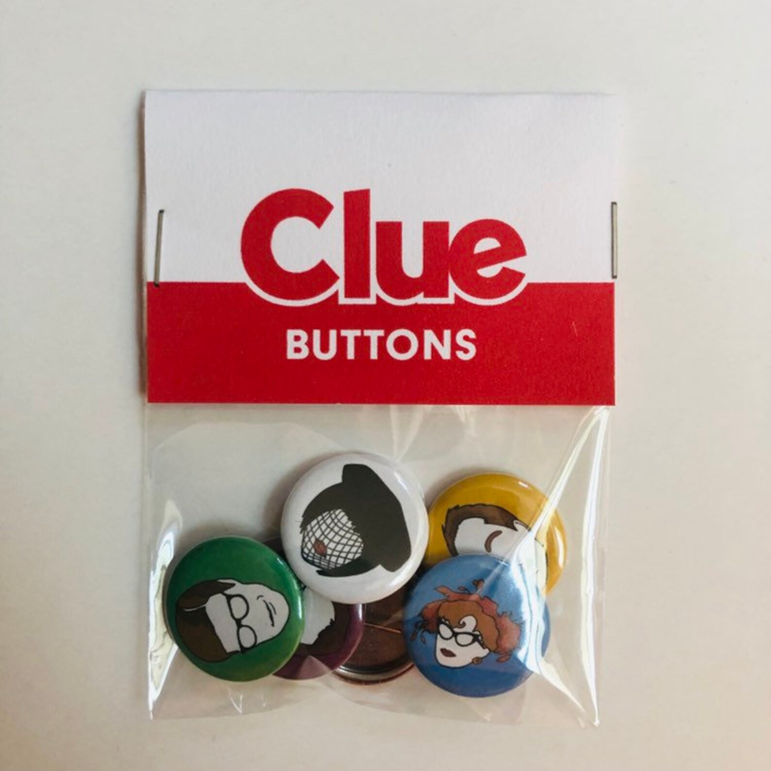 Clue Movie 1 Button Magnet or Pin Set | Etsy
