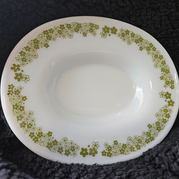 Crazy Daisy Pyrex Gravy Bowl Plate- Plate Only