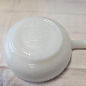 Set of 2- Milk Glasbake 11 oz. Microwave safe Bowls-Perfect Condition
