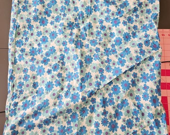 Vintage Feed sacks- Beautiful Blue Flowers