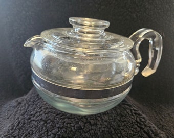 Vintage PYREX Glass Teapot 7756-C, 6 Cup Capacity