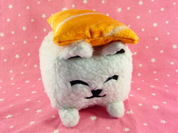 cat sushi plush