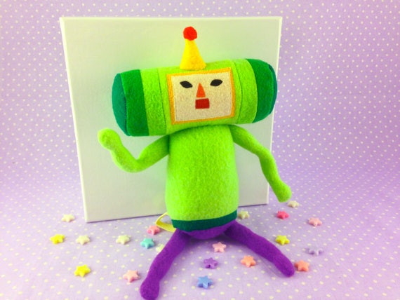 Katamari Prince Plush Katamari Damacy Plushie Cute Green | Etsy