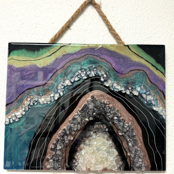 Geode Resin Art - Etsy