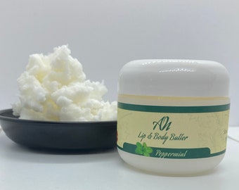 Peppermint Lip Balm & Body Butter