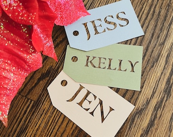 Custom Gift Tags - Wedding Tags,  Cardstock, Bachelorette Party Tags, Large Gift Tags, Cut Gift Tags, Valentines Day tags, Anniversary Tags