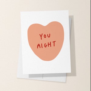Vous avez une bonne carte, carte de la Saint-Valentin, vday, longue distance, cartes pour elle, petite amie, femme, carte Je t'aime, carte de voeux drôle