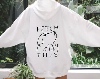 Allez chercher ce sweat-shirt à capuche dessinant, pull de chien drôle, cadeaux pour elle, petite amie, cadeaux de maman de chien, golden retriever, maman Labrador