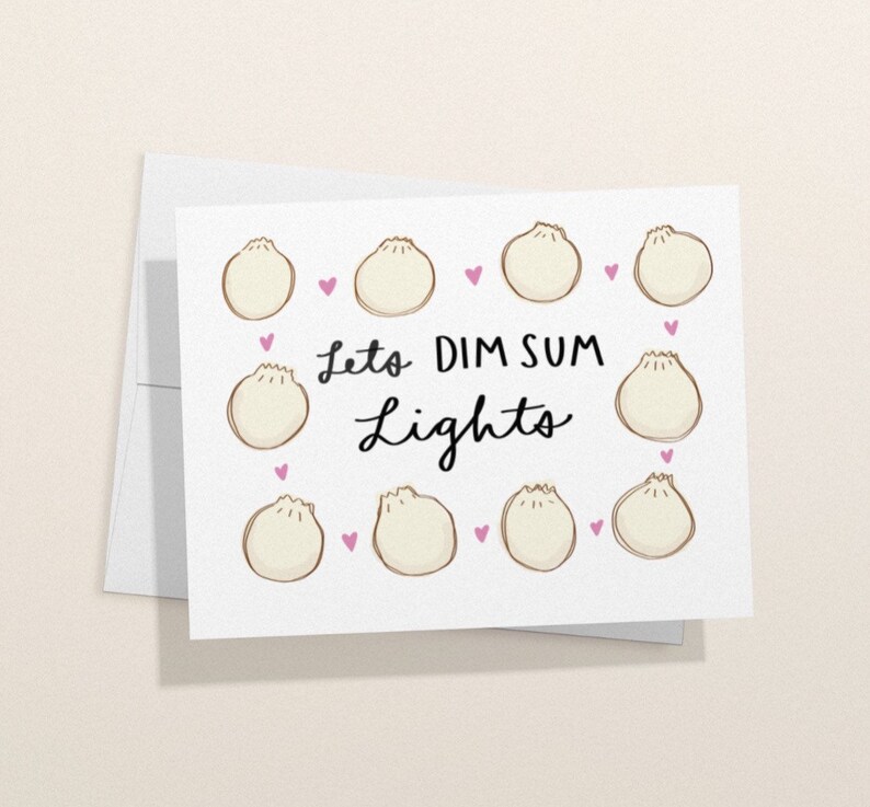 Let's Dim Sum Lights | Etsy