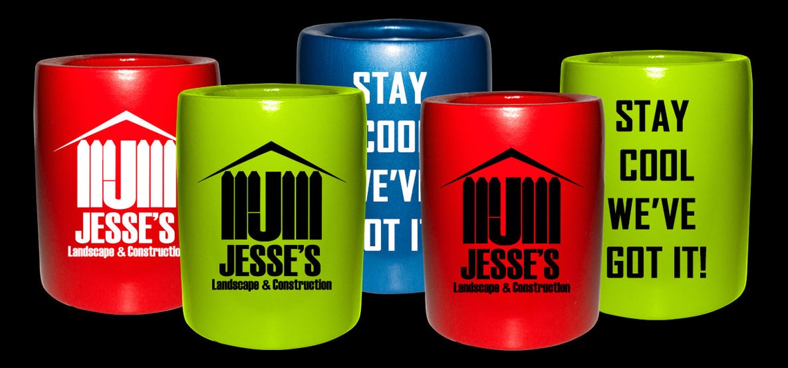 100 Custom Kool Kan Promotional Koozies 2 Sided With Your Etsy