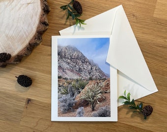 Photo Greeting Card with Envelope, Blank Inside - 4”x6” Nature Photography Blank Card Print