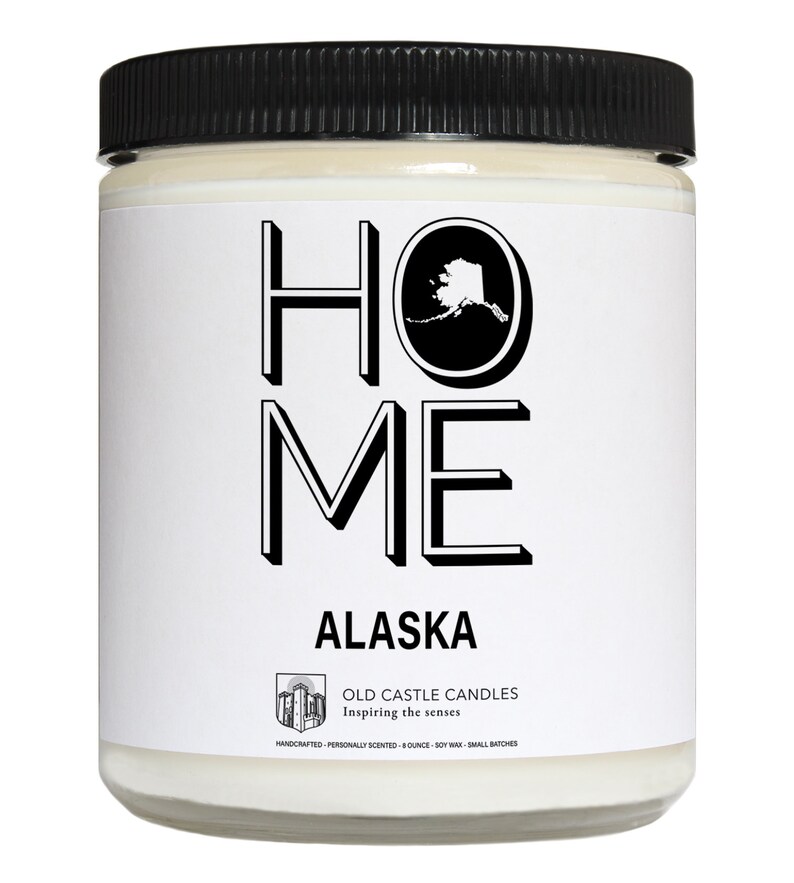 Alaska Candle Alaska Gifts Homesick Gift I Miss You Etsy